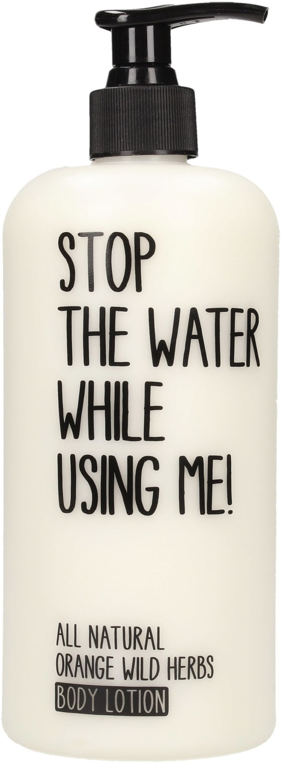 Stop The Water! All Natural Orange Wild Herbs Body Lotion - 500 ml
