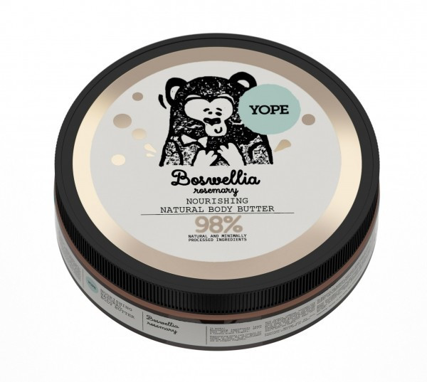 YOPE Body butter boswellia & rosemary (200ml)