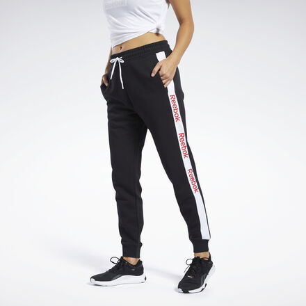 Reebok Training Essentials Linear Logo Pants black Women (FK6691)