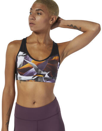 Reebok Dance Hero Racer Padded Bra Urban violet Women (DP5777)