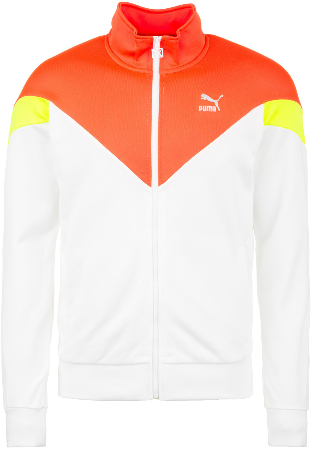 Puma Iconic MCS Men's Track Jacket (595299) puma white/neon orange