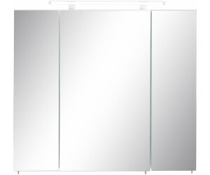 Schildmeyer Spiegelschrank Dorina 80x71cm weiß glänzend ab € 159,00 |  Preisvergleich bei
