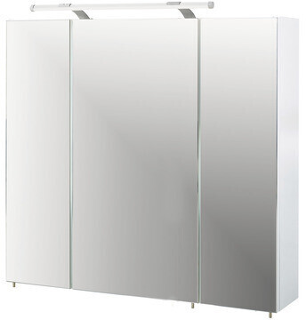 Schildmeyer Spiegelschrank Dorina 80x71cm weiß ab 159,00 | € bei Preisvergleich glänzend