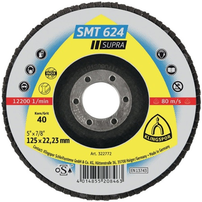 Klingspor SMT 624 115 x 22,23 mm, K 80 (322768)