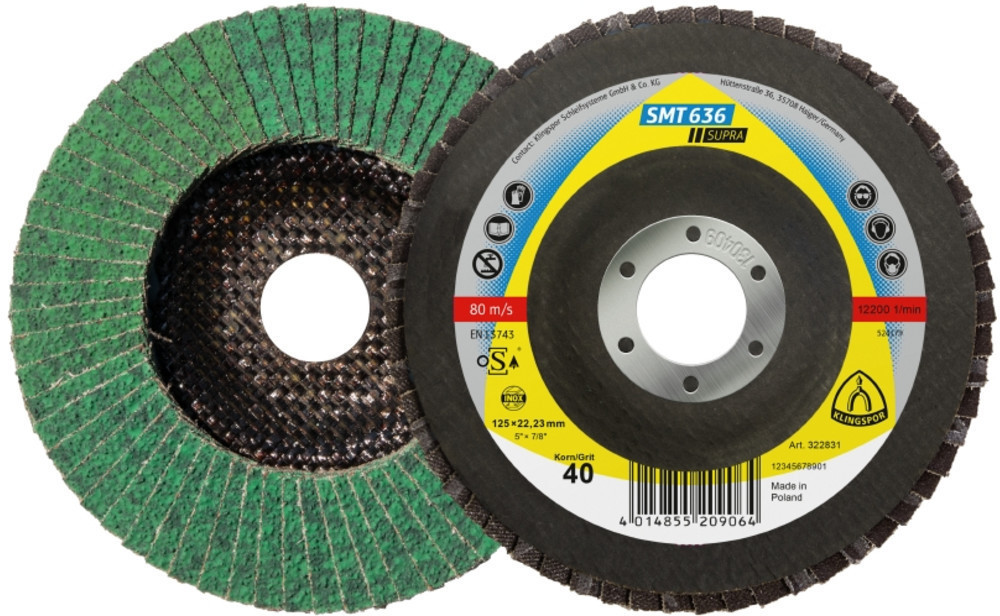 Klingspor SMT 636 115 x 22,23 mm, K 80 (322828)