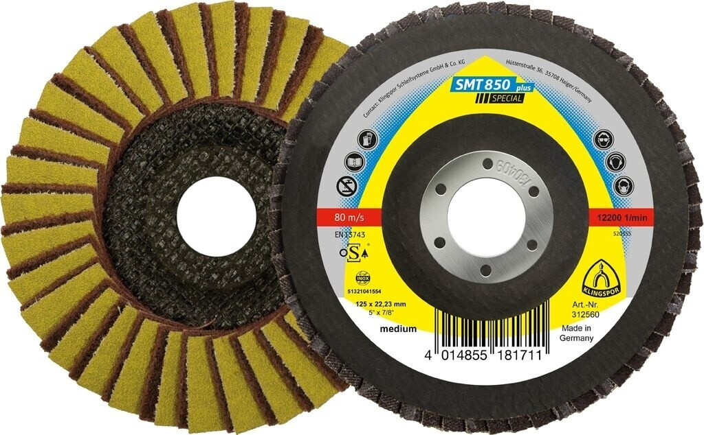 Klingspor SMT 850 125 x 22,23 mm, K 80 (312560)
