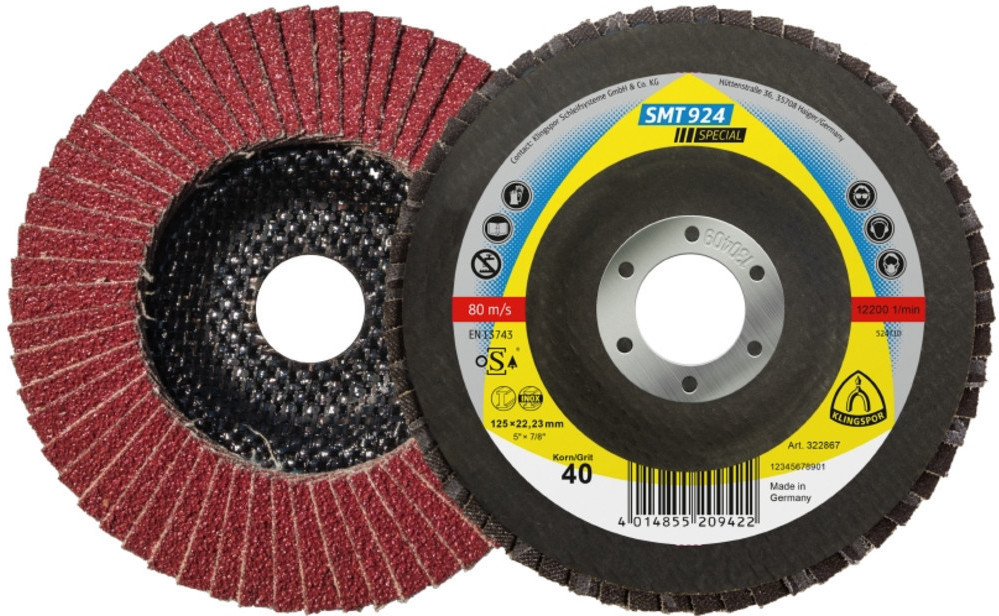 Klingspor SMT 924 125 x 22,23 mm, K 80 (322869)