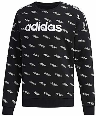 Adidas Men Athletics Favorites Sweatshirt black/white (FM6077)
