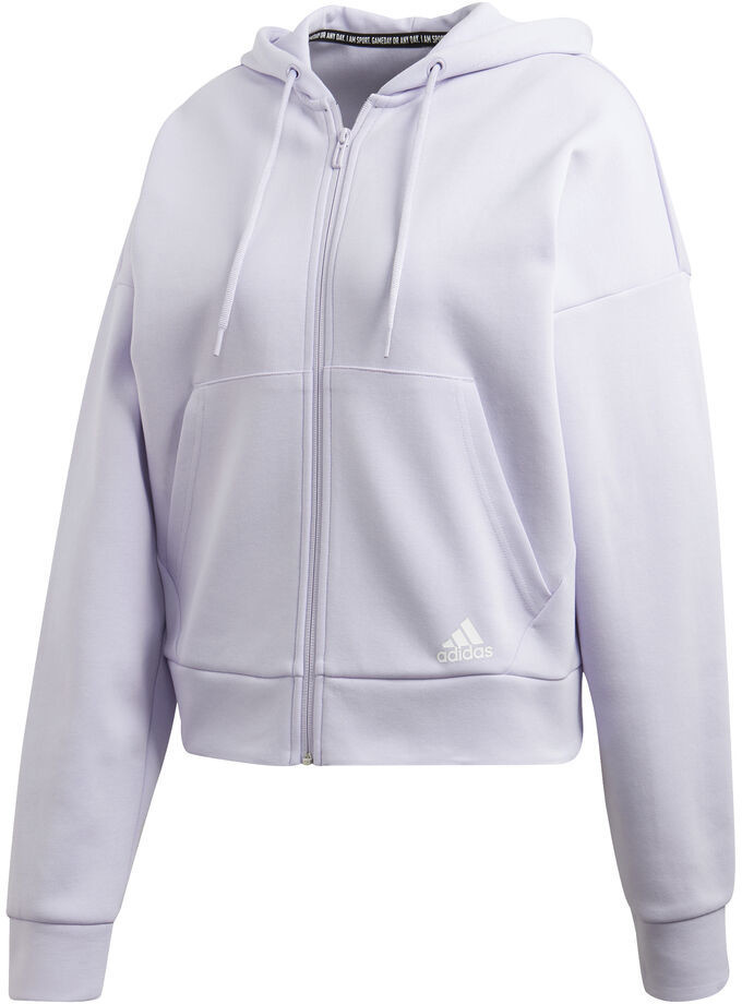 Adidas Women Athletics Must Haves 3-Stripes Hoodie purple tint/white (FI2858)