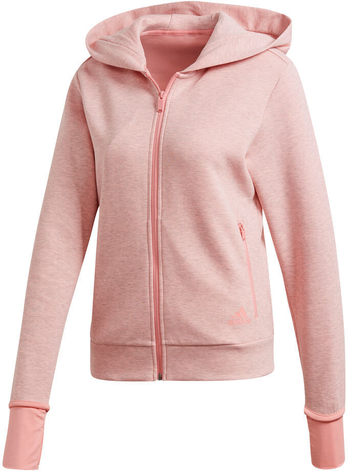 Adidas Women Athletics Must Haves Versatility Hoodie ab 26 Adidas Sweatjacke Damen glory pink grey three im Online Shop