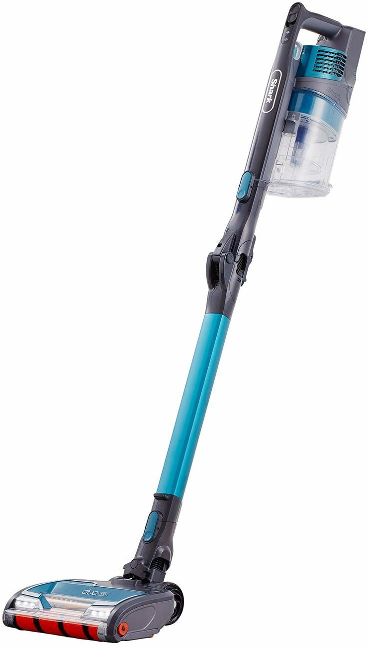 Photos - Vacuum Cleaner SHARK Clean  Cordless Stick Vacuum Turquoise Blue IZ201UKT 