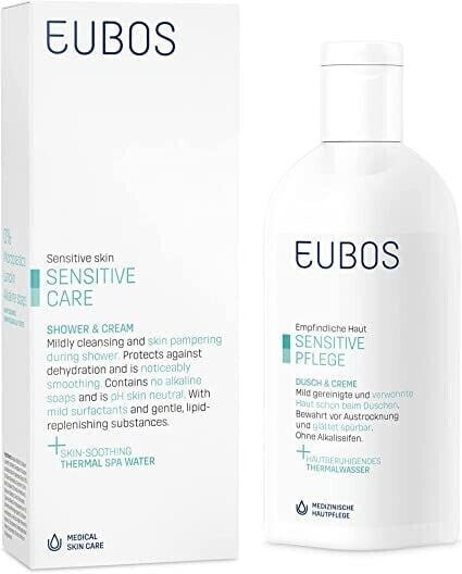 Eubos Sensitive shower cream with thermal water (200ml)