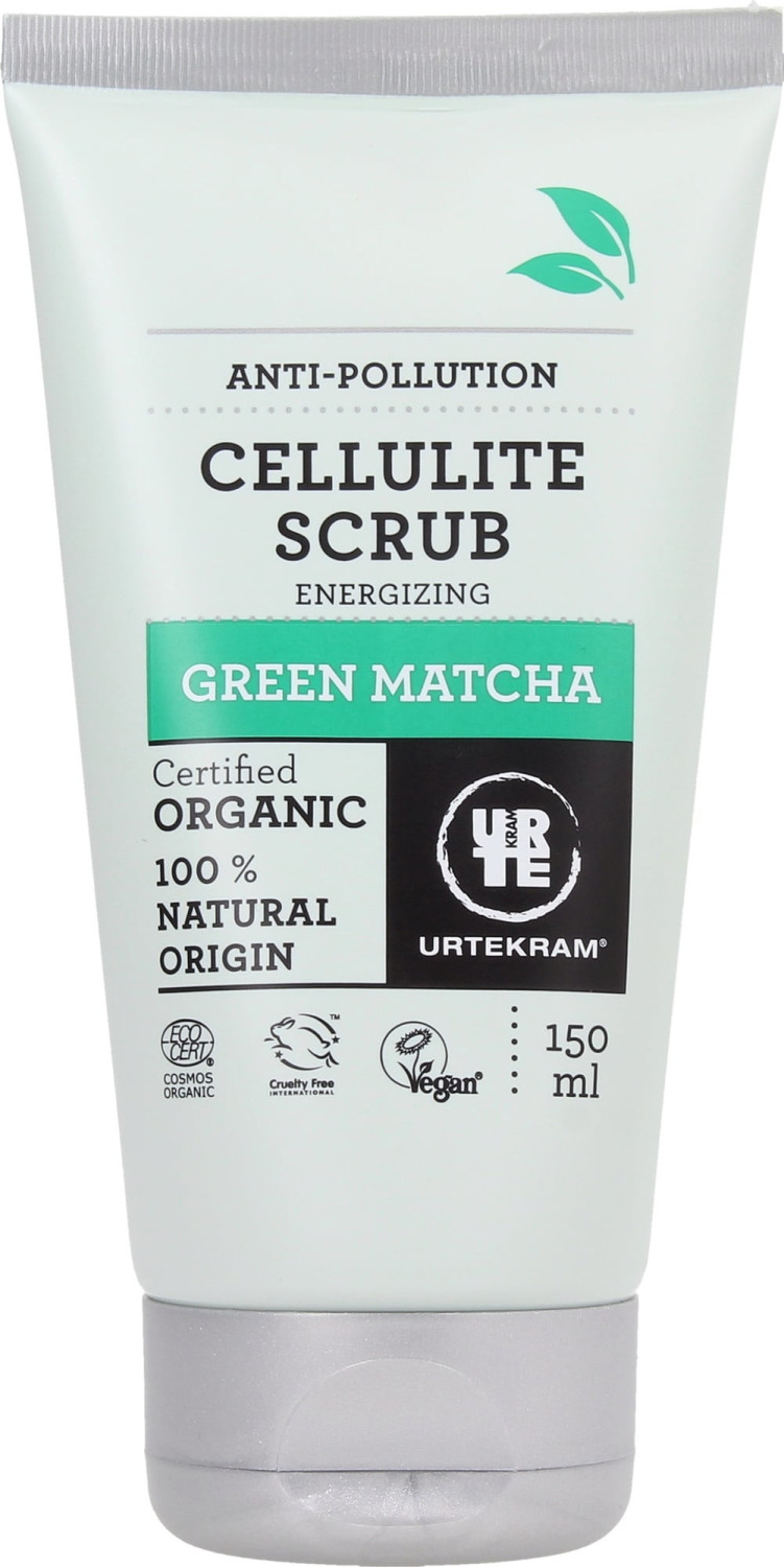 Urtekram Green Matcha body peeling against cellulite with green tea (150ml)