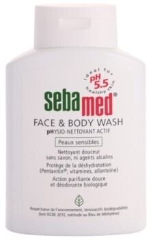 Sebamed Wash gentle wash emulsion for body and face for sensitive epidermis (200ml)