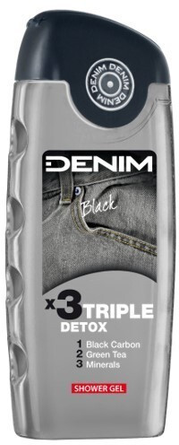 Denim Black shower gel for men (250ml)