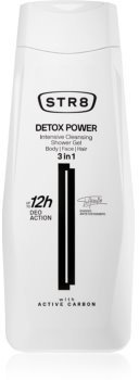 STR8 Detox Power shower gel for men (400ml)