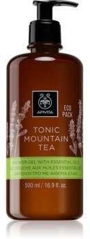 Apivita Tonic Mountain Tea gentle shower gel with essential oil (500ml)