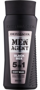 Dermacol Men Agent Black Box Shower Gel 5 in 1 (250ml)