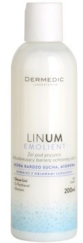 Dermedic Linum Emolient shower gel regenerates the skin barrier (200ml)