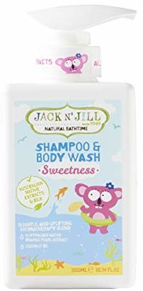 Jack N' Jill Sweetness Gentle shower gel and shampoo for children 2 in 1 (300ml)