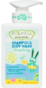 Jack N' Jill Simplicity Gentle shower gel and shampoo for children 2 in 1 (300ml)