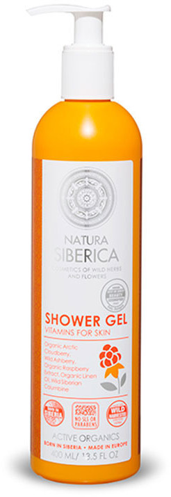Natura Siberica Wild Herbs and Flowers nourishing shower gel (400ml)