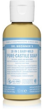 Dr. Bronner's Baby-Mild universal liquid soap not perfumed 60 ml