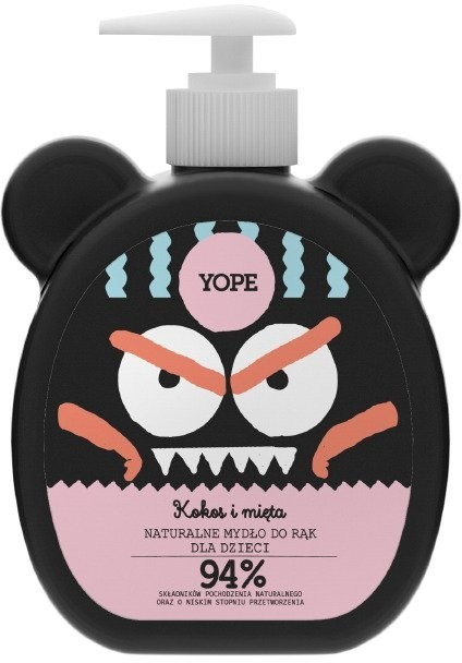 YOPE Coconut & Mint liquid hand soap for children (400ml)