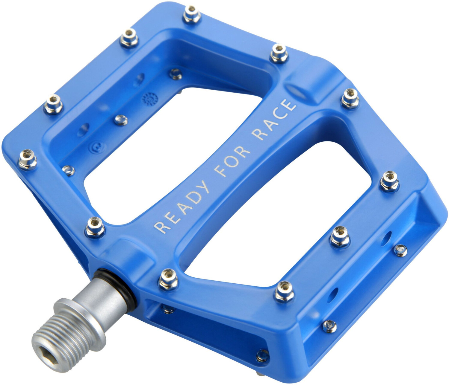 Cube RFR Flat Race Pedale blue