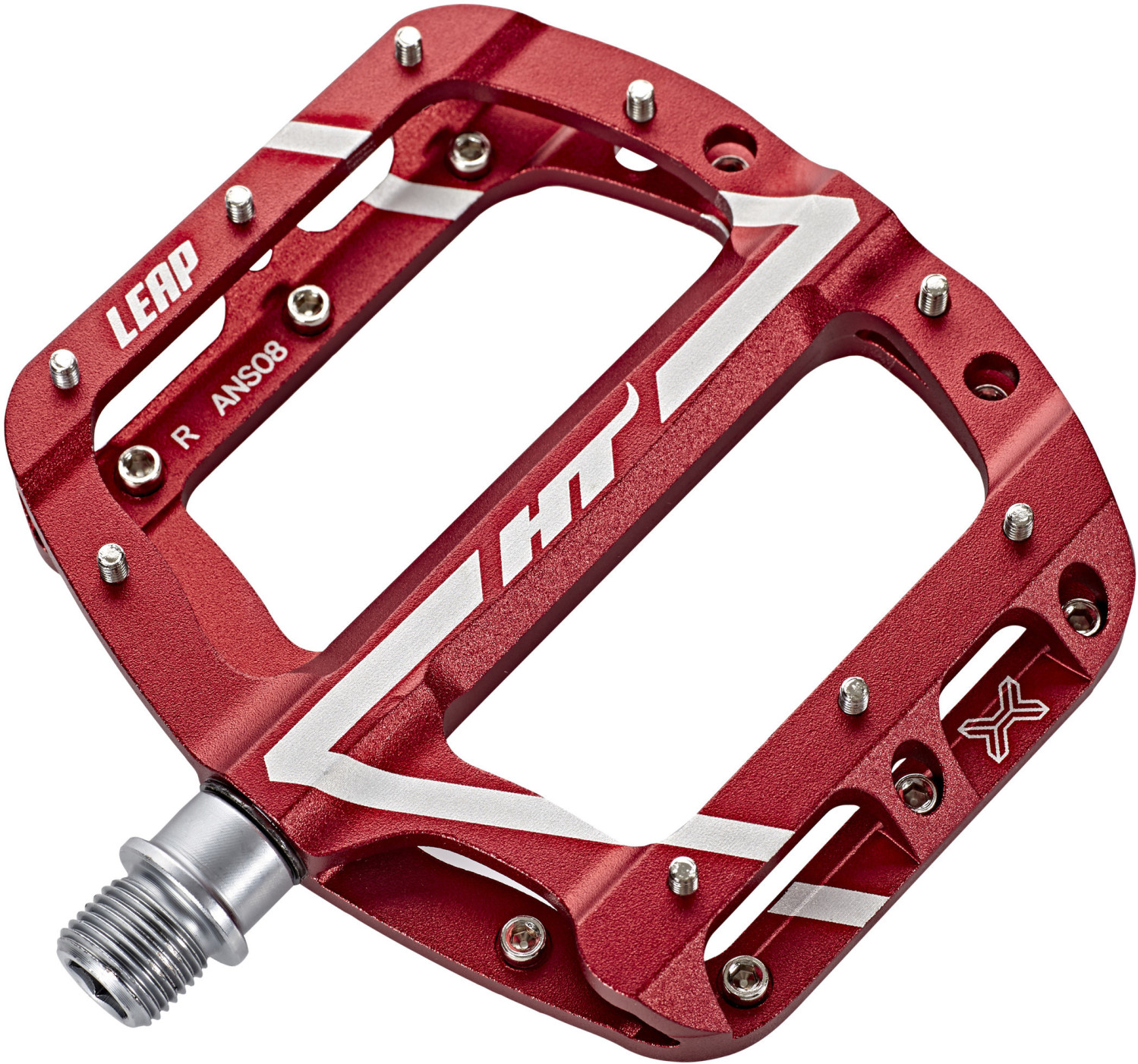 Ht-Components ANS08LEAP NanoFlat Pedale red