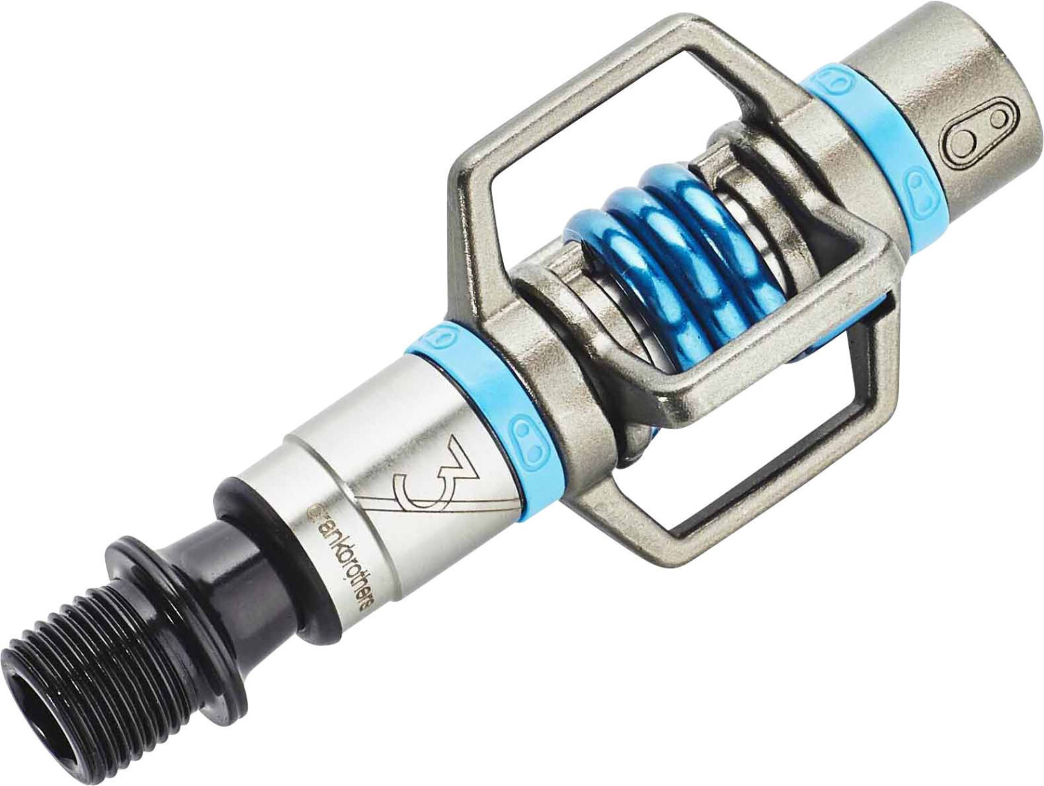 Crankbrothers Eggbeater 3 Pedals silver/electric blue