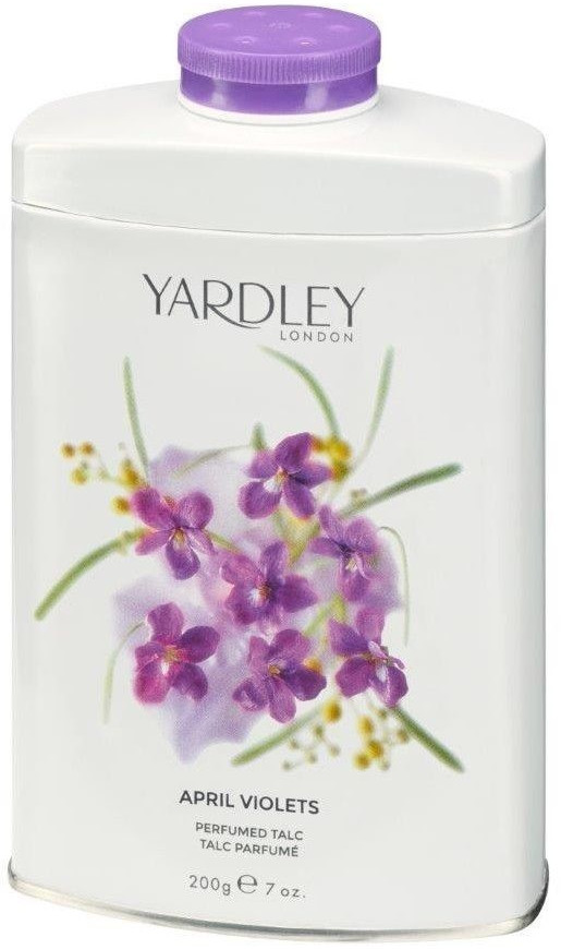 Yardley London April violet talcum powder (200g)