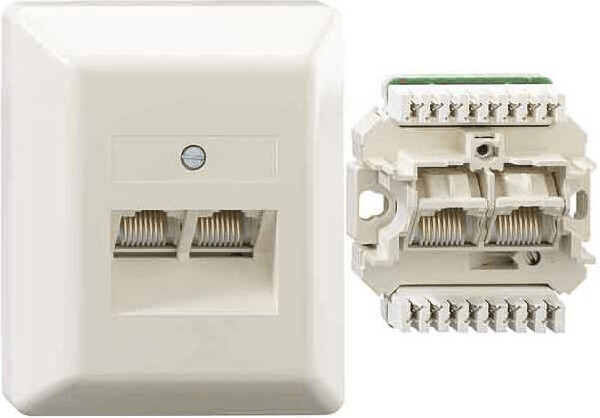 Rutenbeck UAE (RJ45 2x8(8), LSA+, AP)
