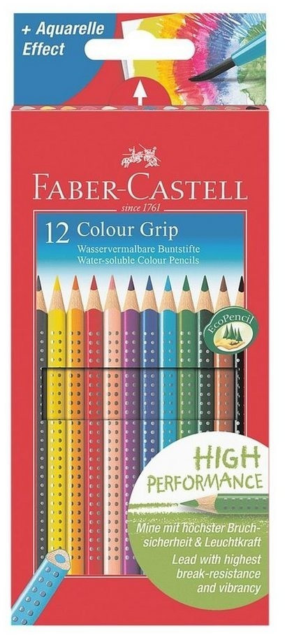 Photos - Creativity Set / Science Kit Faber-Castell Colour Grip 2001 Coloured Pencils - Pack of 12 
