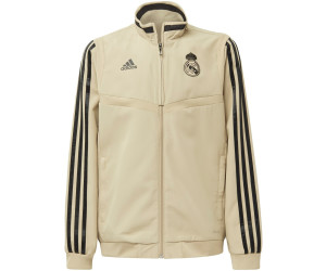 Adidas Real Madrid Presentation Jacket Youth raw gold/black € | Compara en idealo