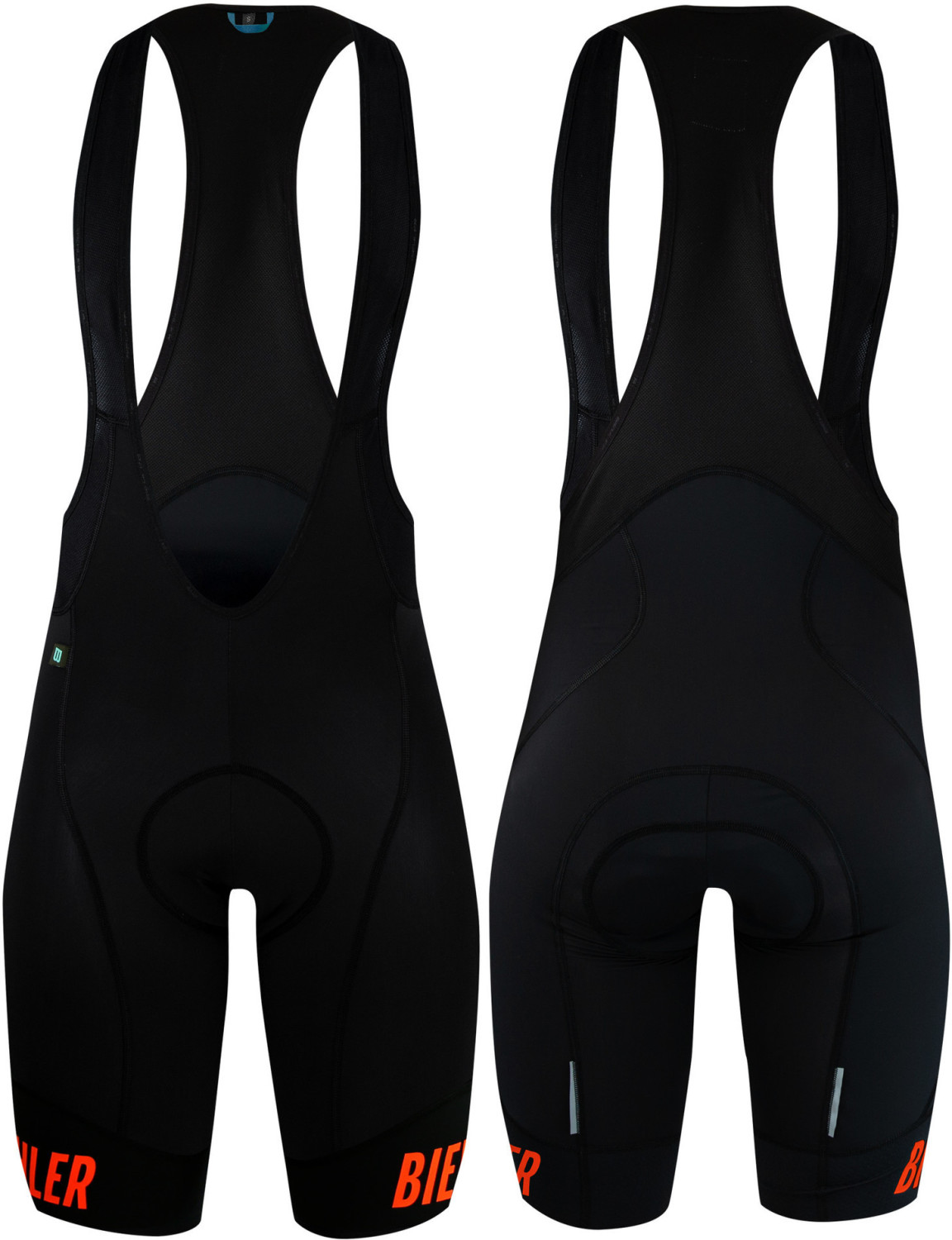 Biehler DSGN.LAB Performance Bib Shorts Mens black-red