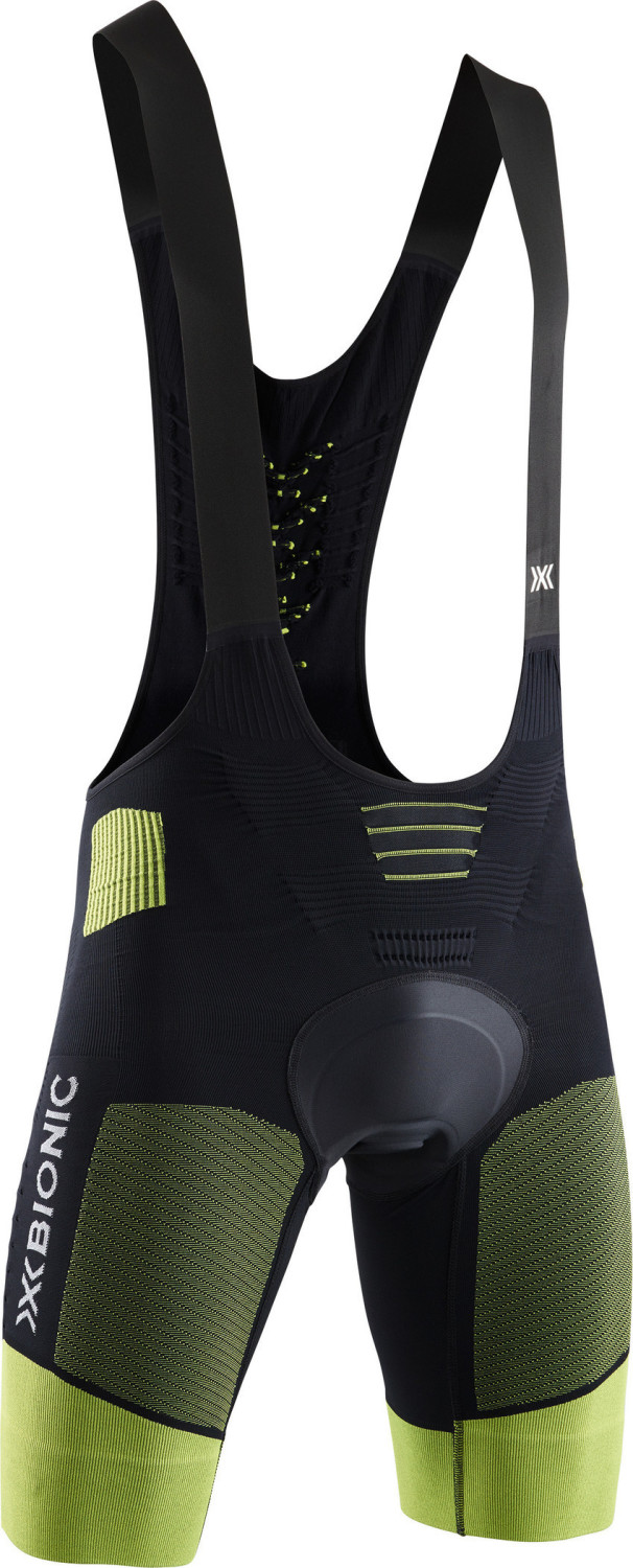 X-Bionic Effektor G2 Bike Bib Shorts Padded Mens opal black/effektor green