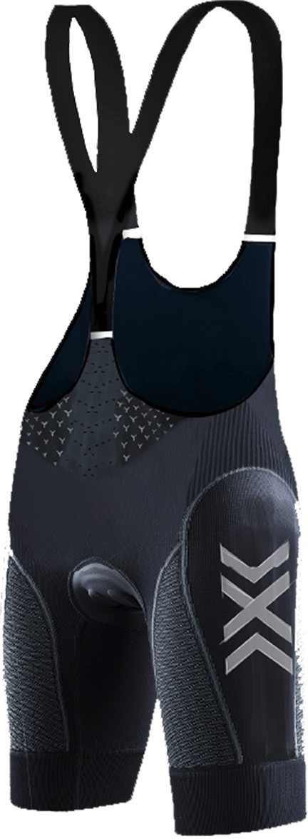 X-Bionic Twyce G2 Bike Bib Shorts Padded Ladys black print