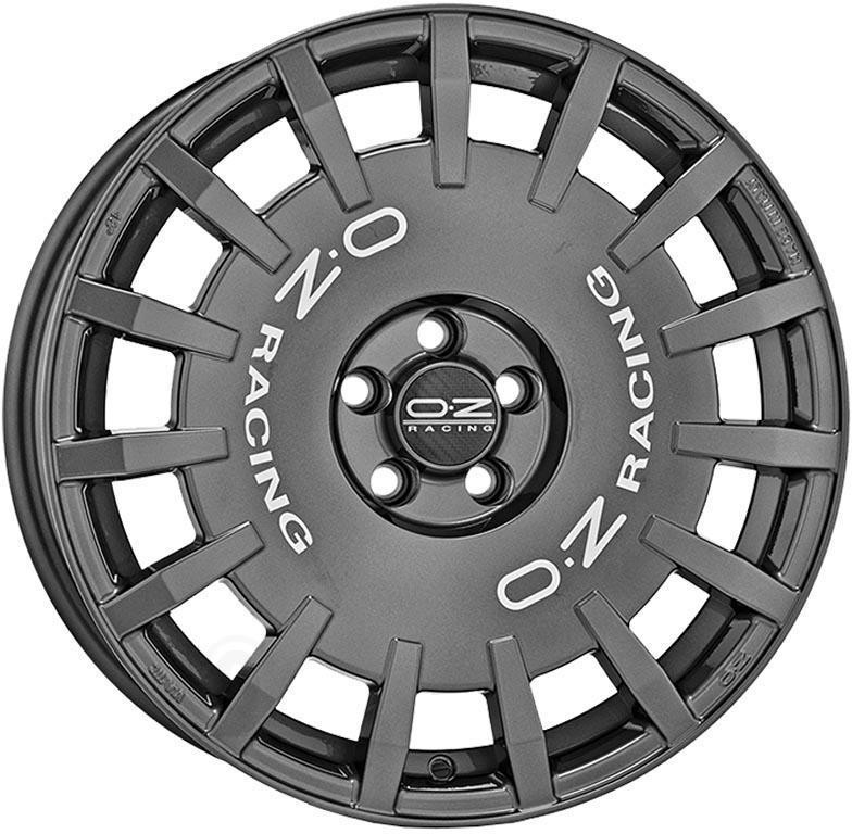 OZ Rally Racing (8x18) dark graphite