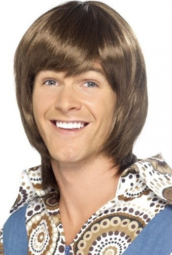 Smiffy's Brown 70s adult wig