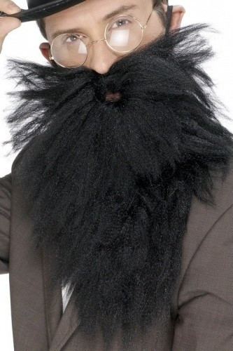 Smiffy's Long black beard adult