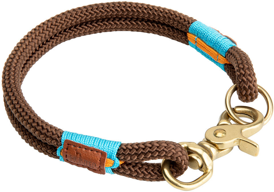 HUNTER Collier pour chien 55 2x10mm Brown
