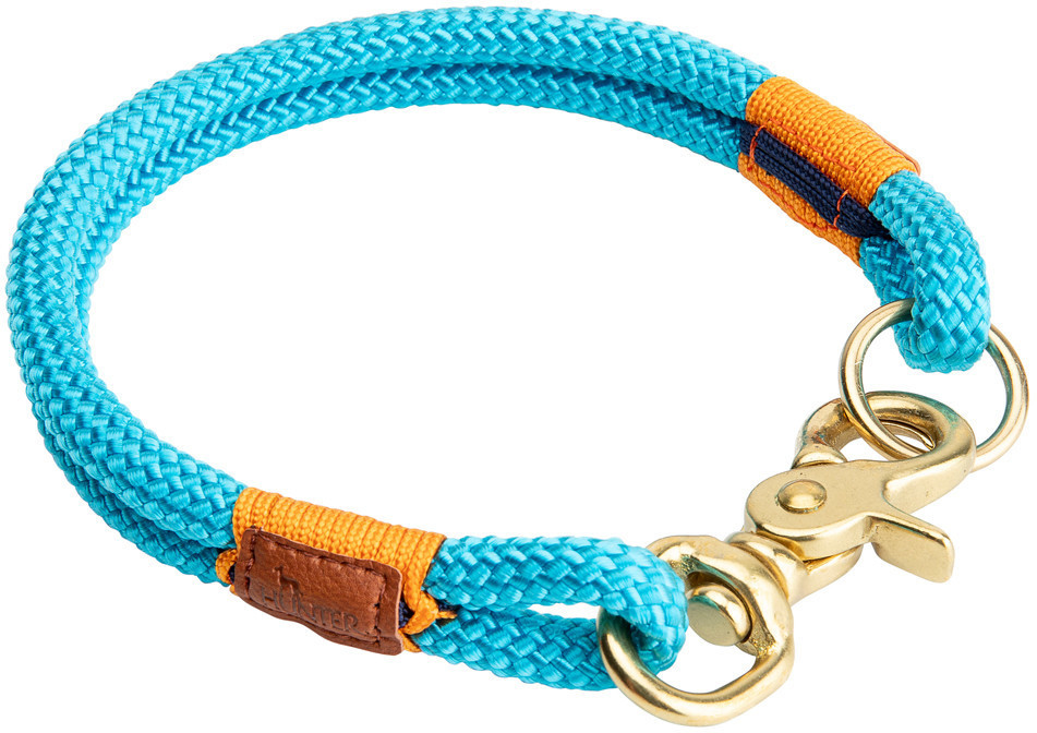 HUNTER Collier pour chien 55 2x10mm Petrol HUNTER Collier pour chien 55 2x10mm Petrol