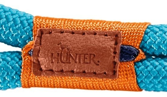 HUNTER Collier pour chien 60 2x10mm Petrol HUNTER Collier pour chien 60 2x10mm Petrol