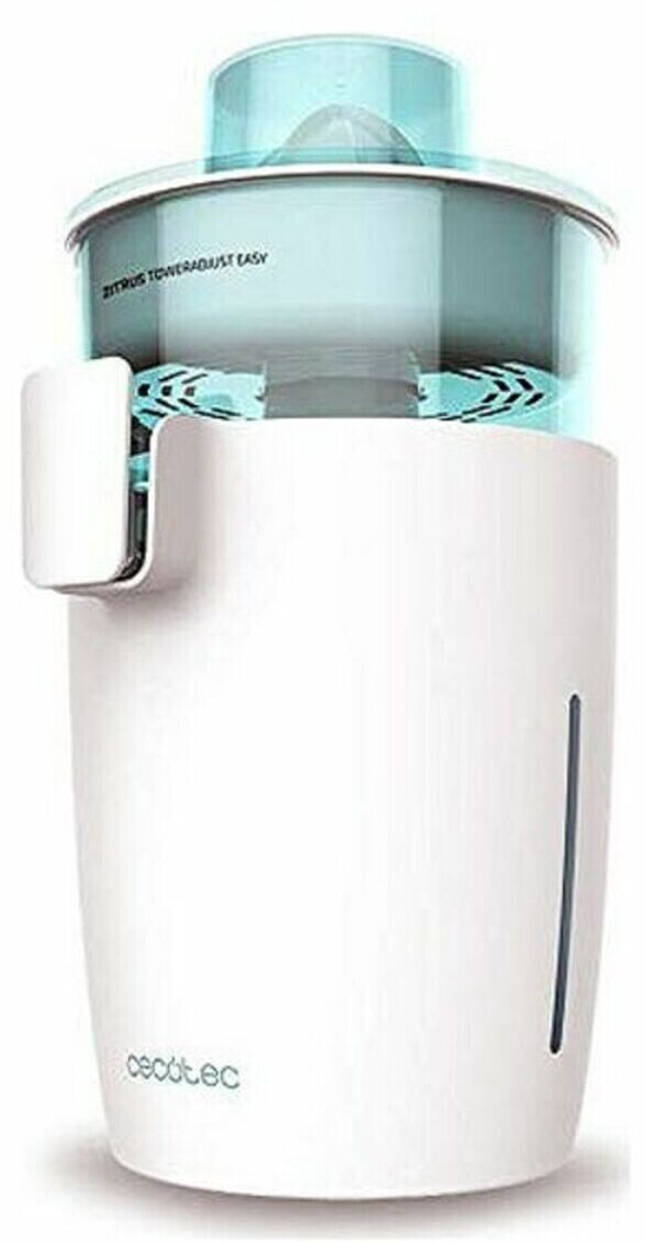 Cecotec Zitrus TowerAdjust Easy, 350W, filtro regulador de pulpa, 2 conos  por 16,99€ antes 24,90€.
