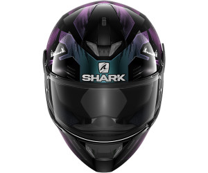 Casco Integral De Moto Shark Ridill 2 Bersek Negro/ Morado