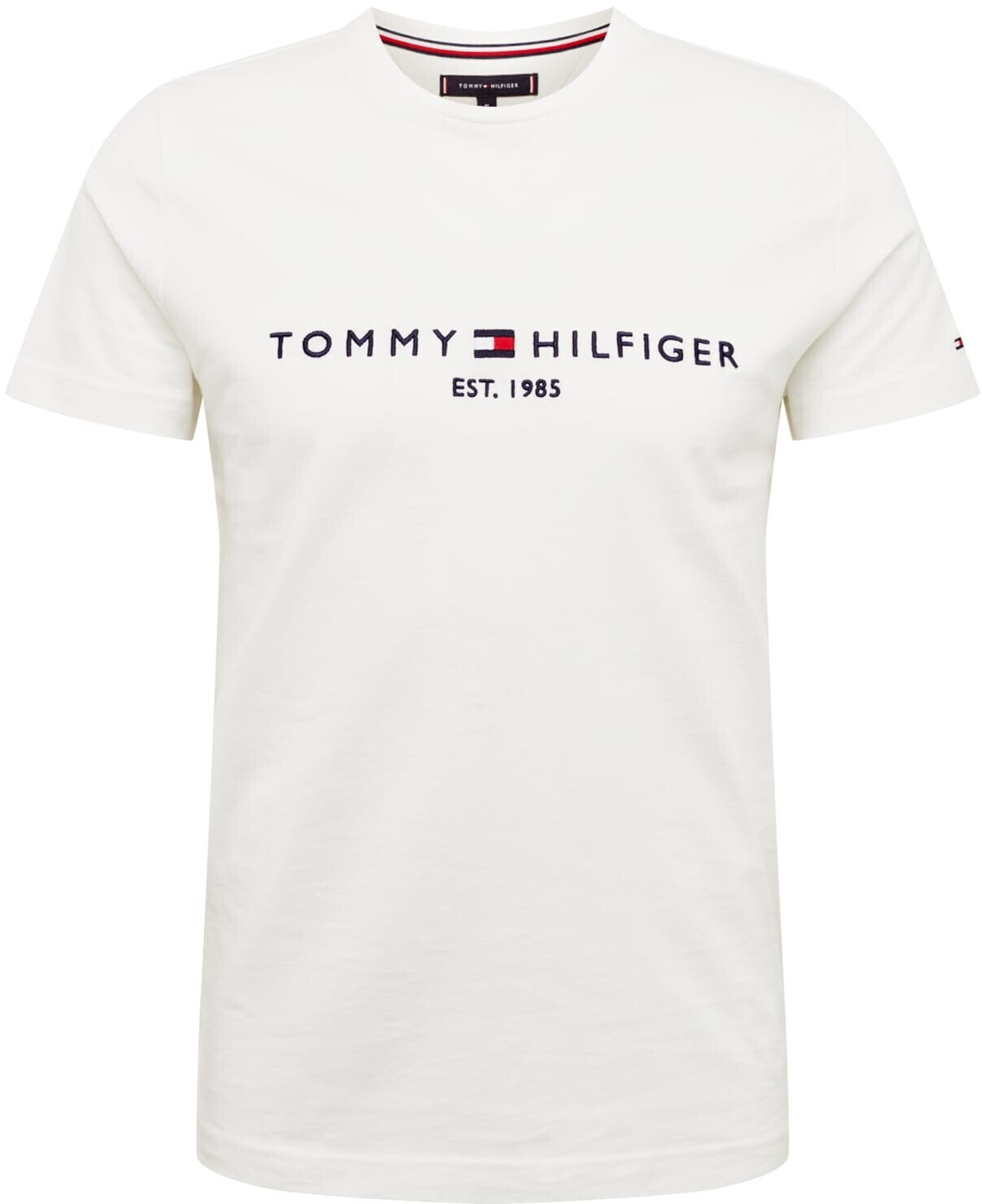 Image of Tommy Hilfiger Logo T-Shirt (MW0MW11465) snow white