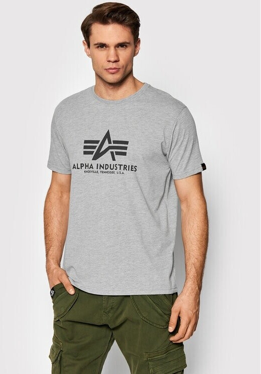 Alpha Industries Basic T-Shirt (100501-17) grey heather