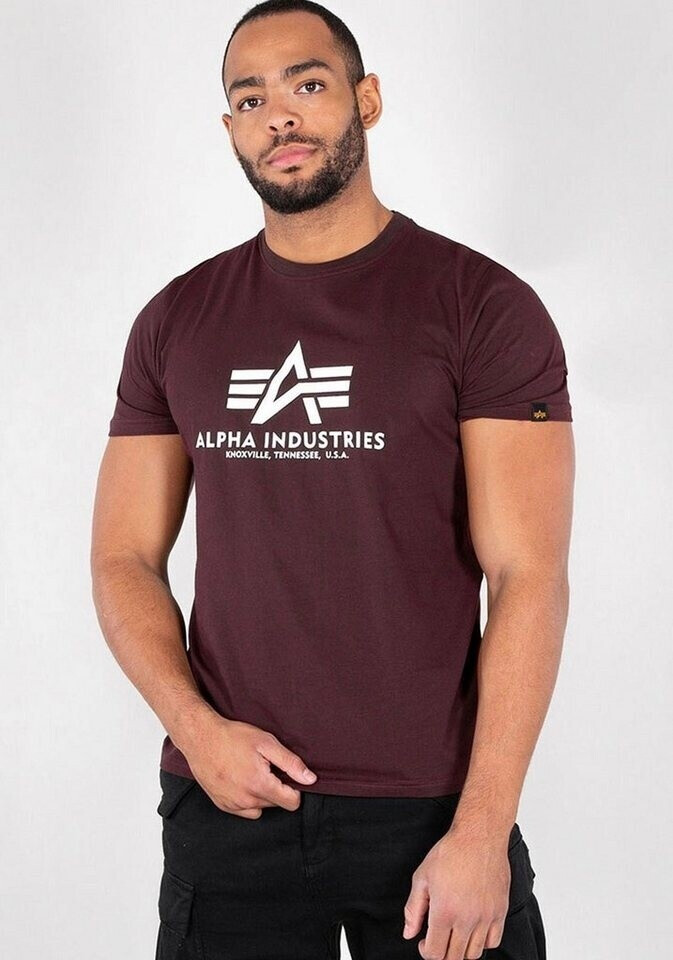 Alpha Industries Basic T-Shirt (100501-21) bordeaux