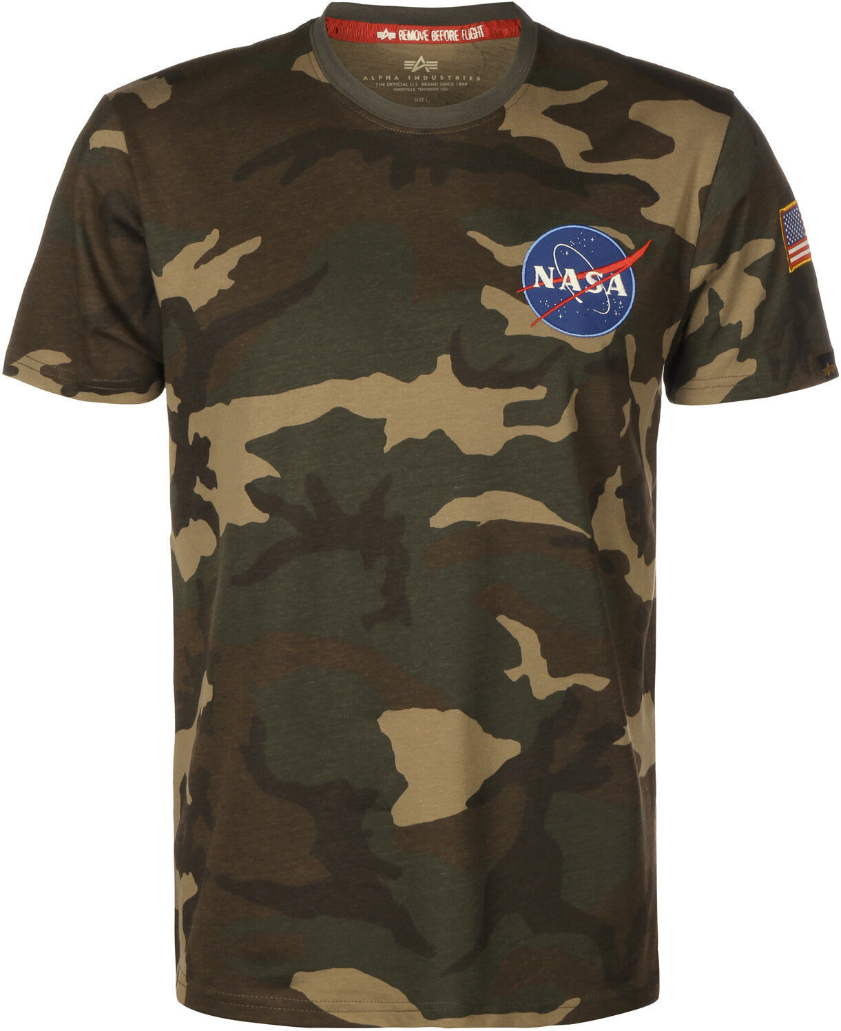 Alpha Industries Space Shuttle T-Shirt (176507) camouflage